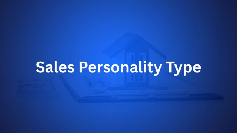 Sales Personality Type